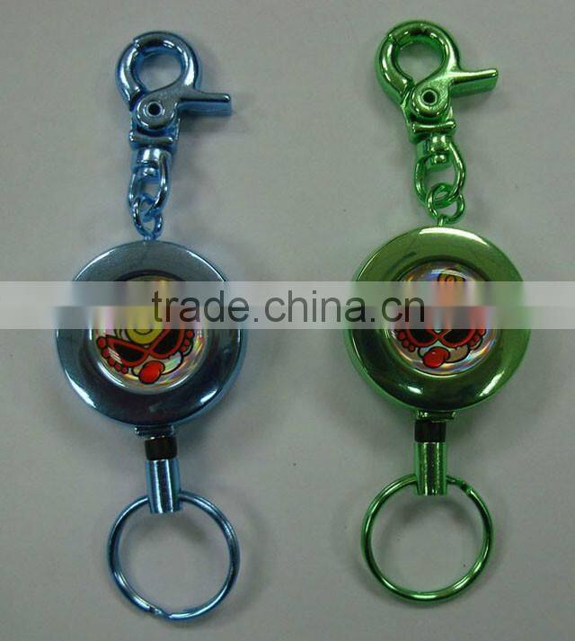 Custom design Metal badge reel with logo