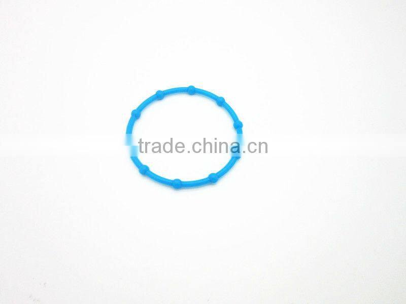 Silicone Bracelet Bangle Kids Toy Blue Fashion Jewelry