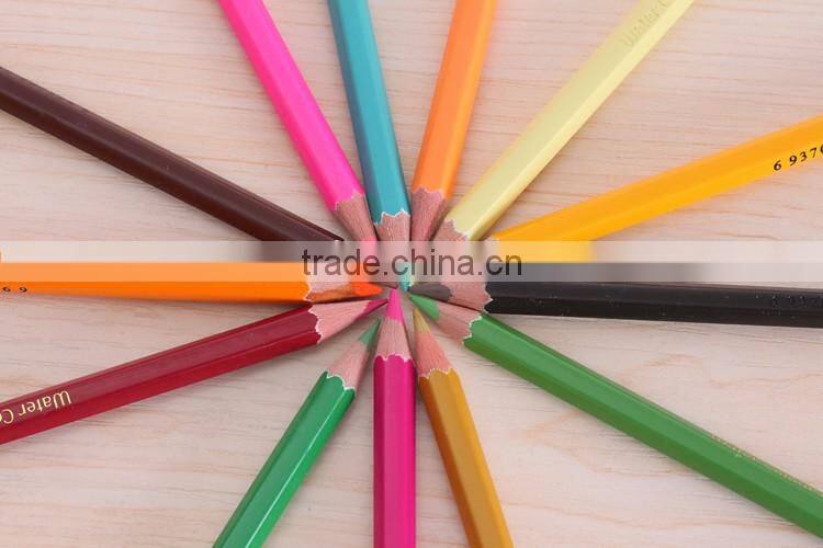 Factory Wholesale Artist Quality Tin Box 48 Wood Water Colored Drawing Pencils