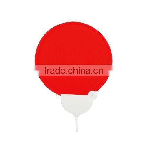 polyester necklace fan cheap promotional foldable necklace fan
