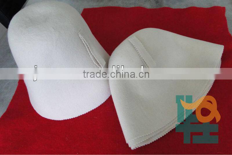 Wool felt for sauna glove