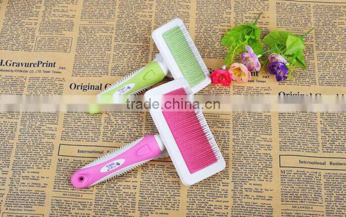 Pet Dag Cat Resin Grooming Trimmer Shedding Tool Hair Fur Cleaning Slicker Brush Comb