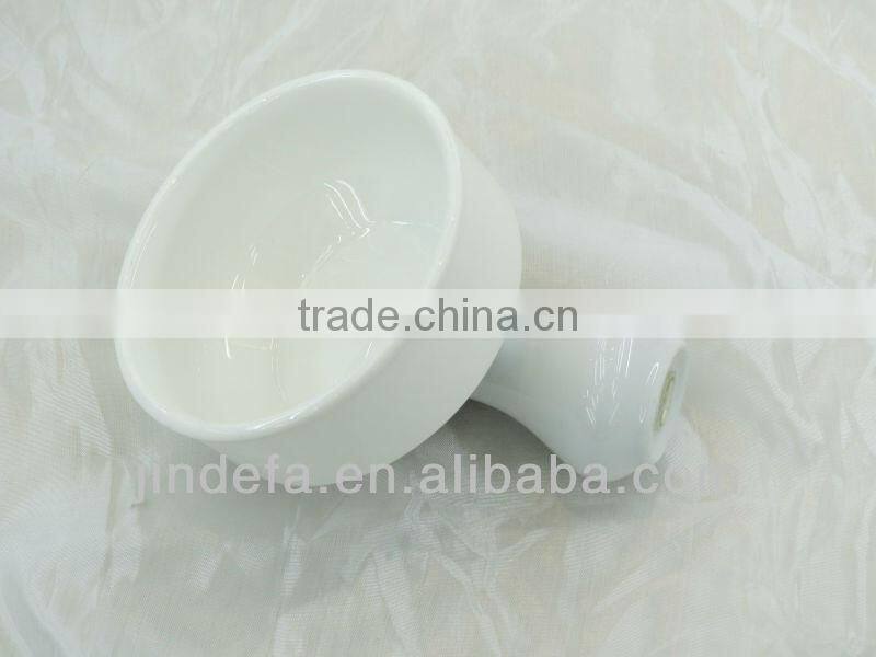 white porcelain dinner bowl