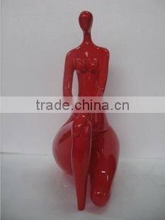 Resin/Fiberglass Fat Lady Sculpture,Abstract Fat Lady Sculpture