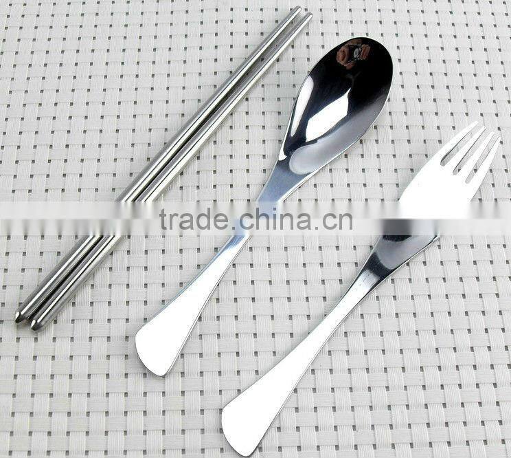 Fork Spoon and Chopstic Cutlery set for Travel