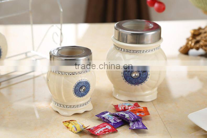 kitchen accessories ceramic jars