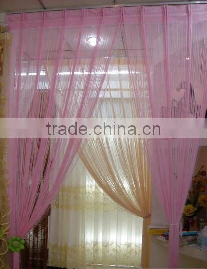 modern string wall/window/door curtain/line curtain