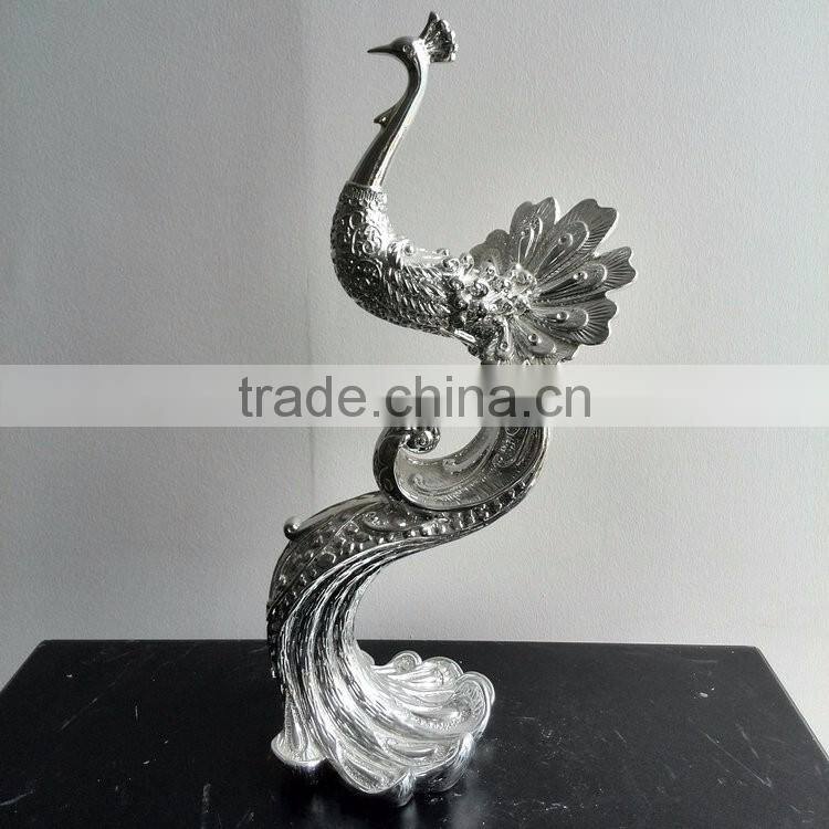 Resin phoenix statue