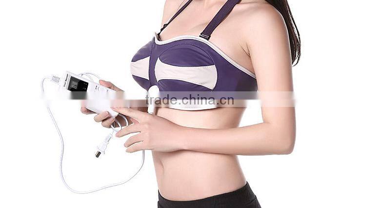 Electric breast enhancer massager bra