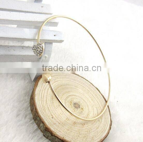 Heart bracelet stainless steel bracelet bangle bracelet