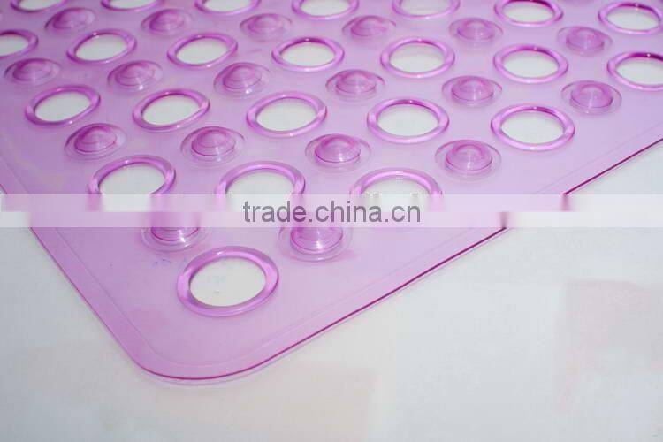 Good quality interlocking cheap pvc antislip bath mat