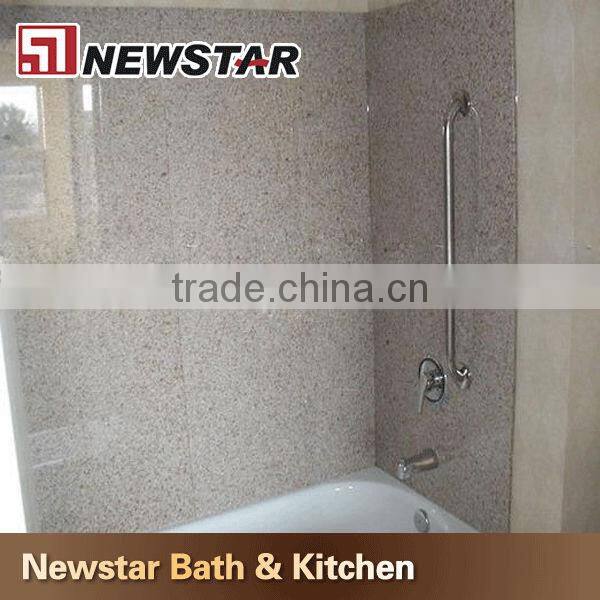 Newstar China grey granite tub surround panels design