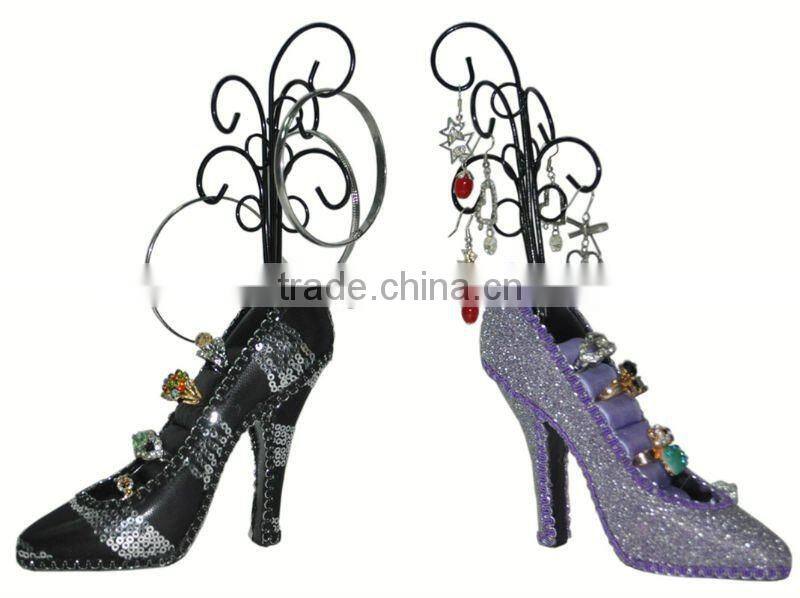 high heel shoes jewelry display ring display