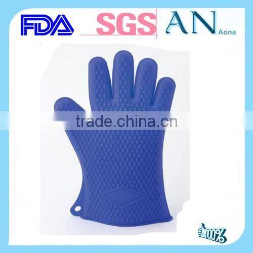non-slip silicone oven gloves with fingers