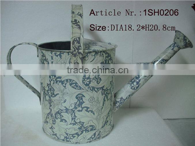 5L tin printed watering can in bulk