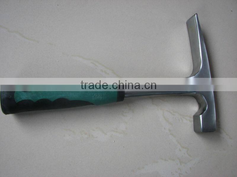 good quality TUV/GS 0.6KG one-piece roofing hammers with steel handle