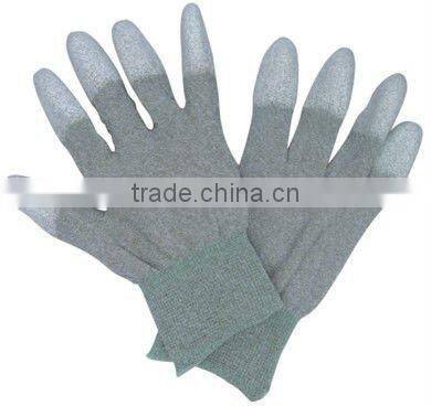 PU Finger Tip Coated Glove , Work Glove , PU Glove