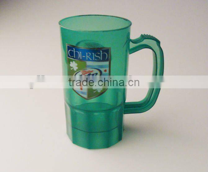 650ML Colorful Promotional Plastic Beer Cup