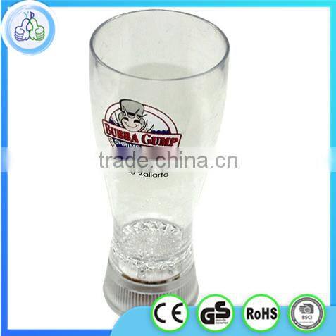 Plastic LFGB glow cup