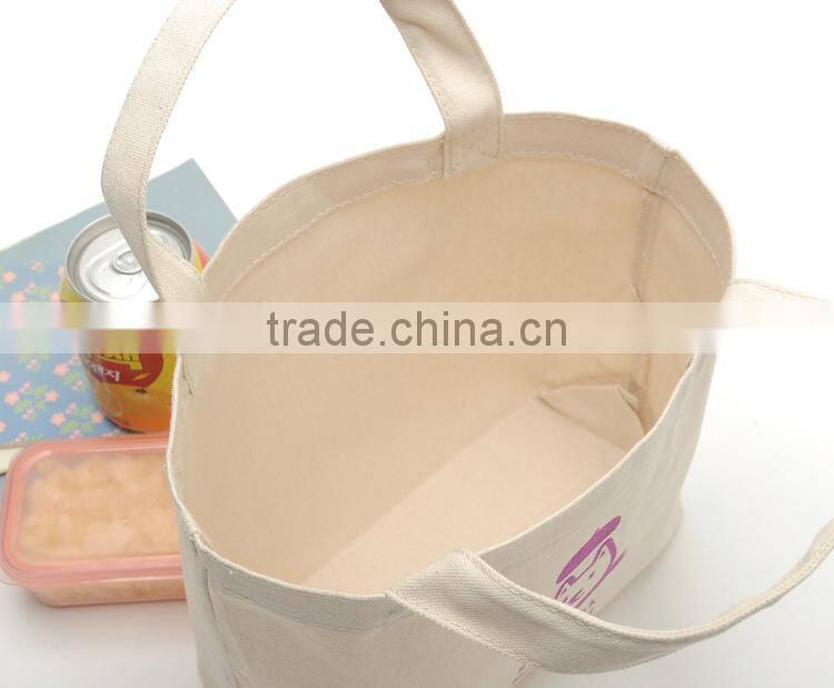 Wholesale Cartoon Dog LOGO Canvas Durable Tote Bag,Women Fashion Large Capacity Shopping Bag FH091