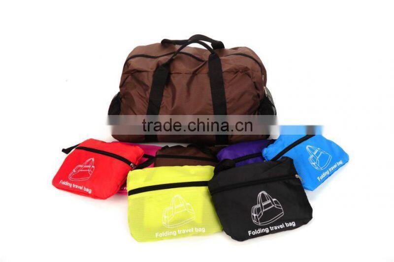 2014 New Polyester Duffel Foldable travel bag(CF-192)