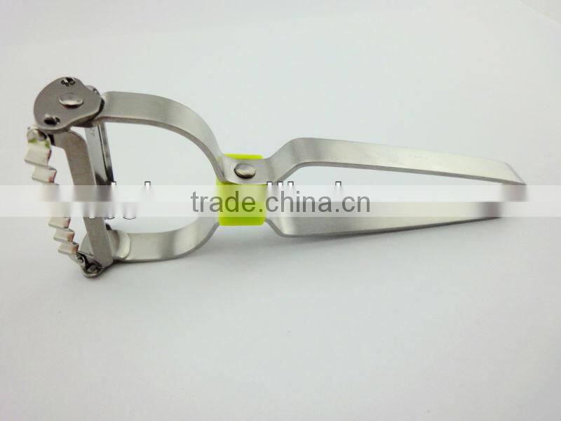 2 in 1 Y shape hollow holder double blade stainless steel peeler