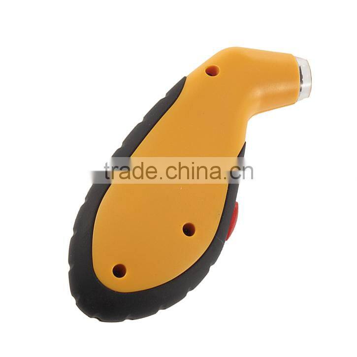 New Vehicle Digital Tire Gauge Car Tire Pressure Gauge Digi Tire Gauge SW-8855BV Back-Lit Vehicle Tool Yellow