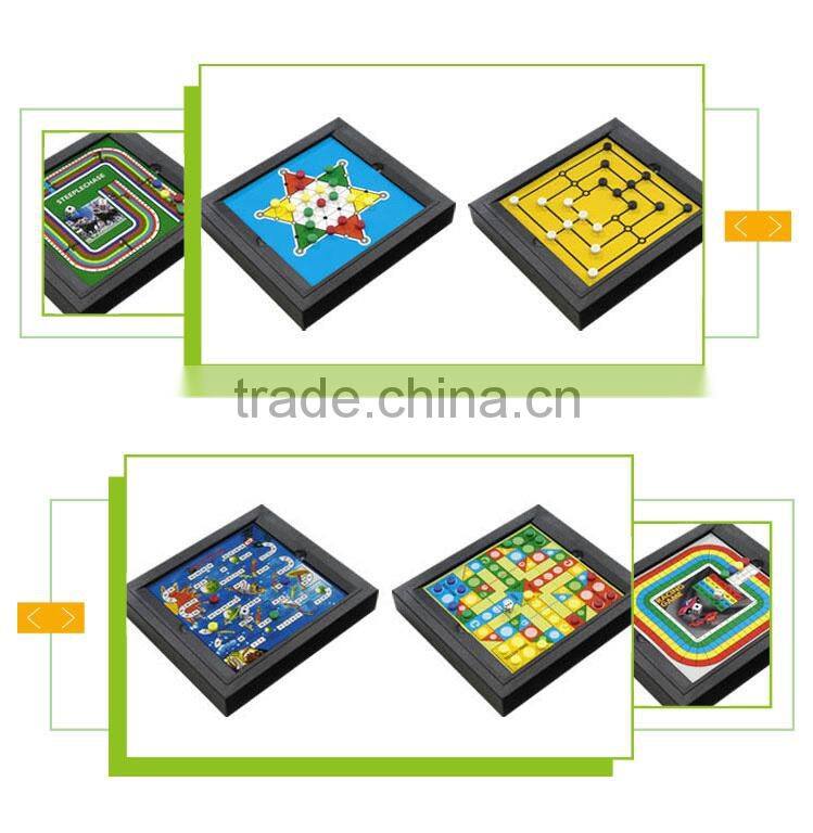 funny games 18 in 1 kid educational games magnetic folding chess board