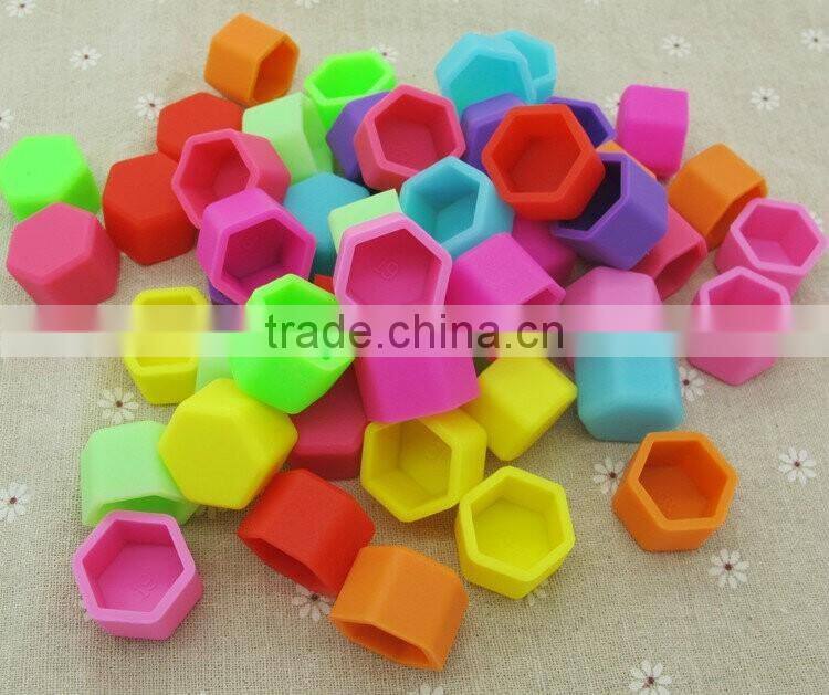 New accessories auto vehicle Car Silica Gel Wheel Hub Nut Screw Cap Tyre Valve Cap Cover 20pcs Auto Parts