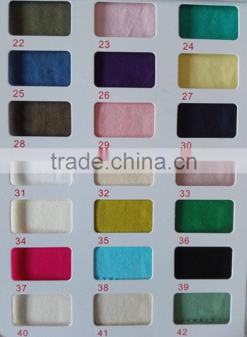 Selling high quality 95% cotton 5% spandex knitting single jersey fabric 180gsm