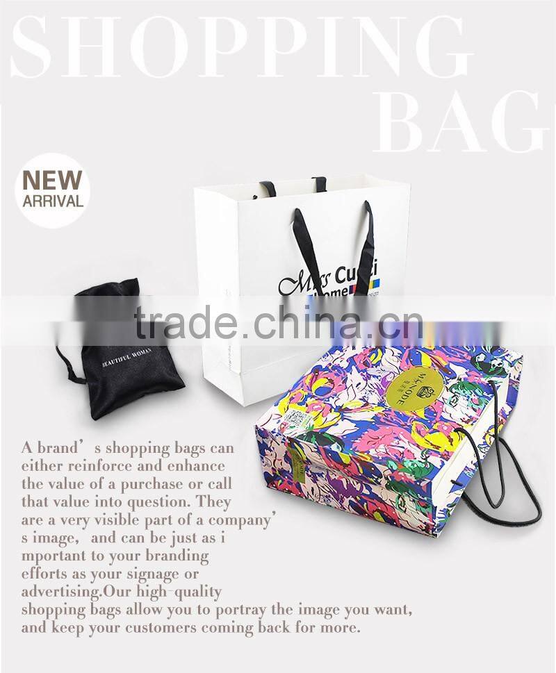 Customized Printed Shopping Paper Bags