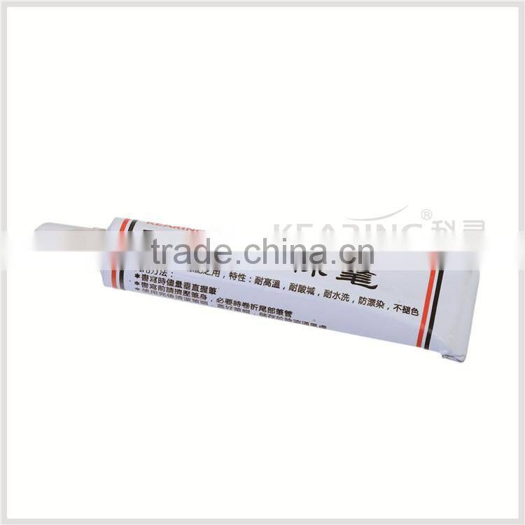 65ml textile marker with 2 years life shelf span weight 90g/pcs TM25-Y/B/R