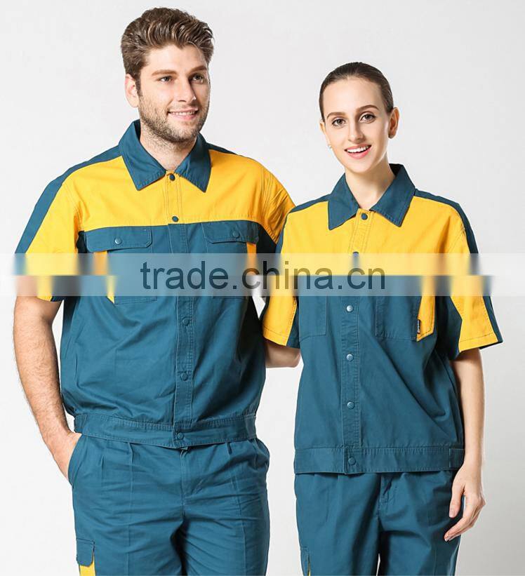 OEM Overall Work Wear Unisex Factory Worker Uniform