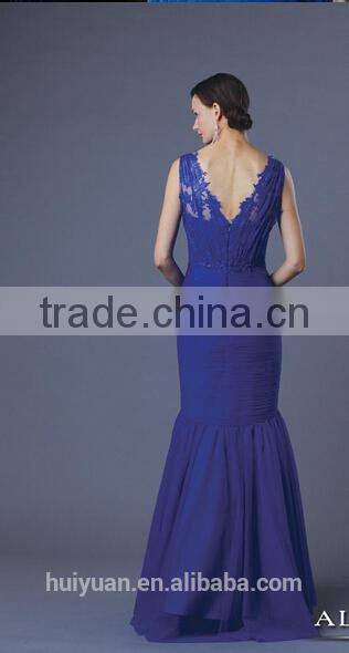 blue off shoulder deep v neck plus size brides mom dresses