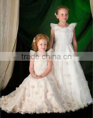 chiffon 2011 flower girl dress