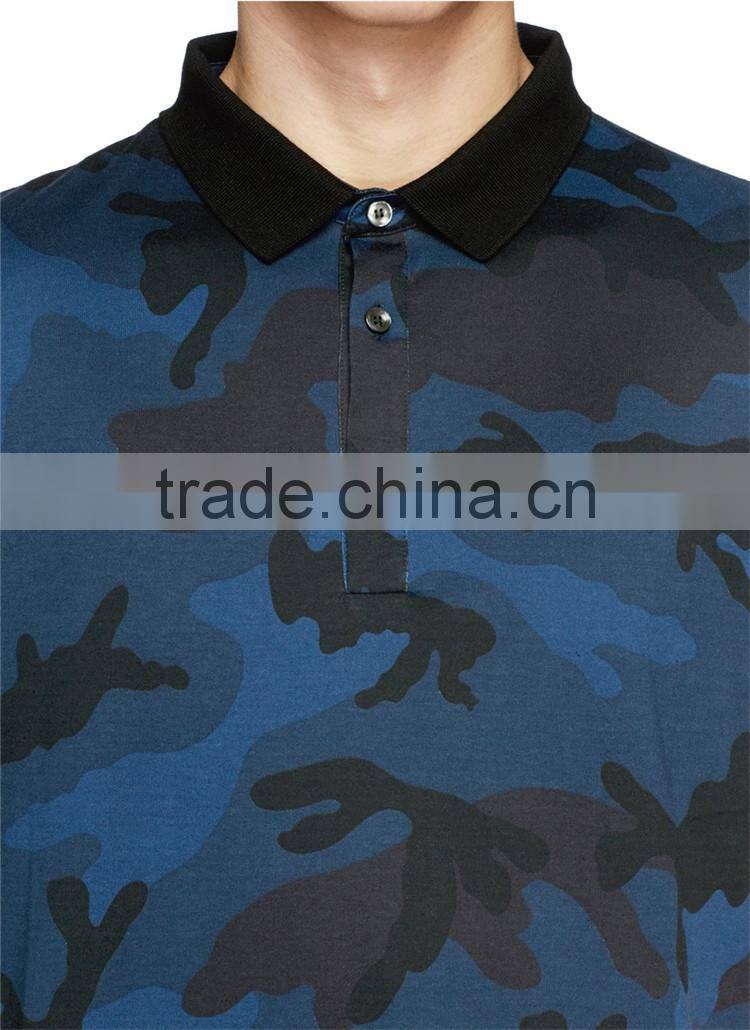 Wholesale army polo colorful camo polo shirt polo shirts made in china