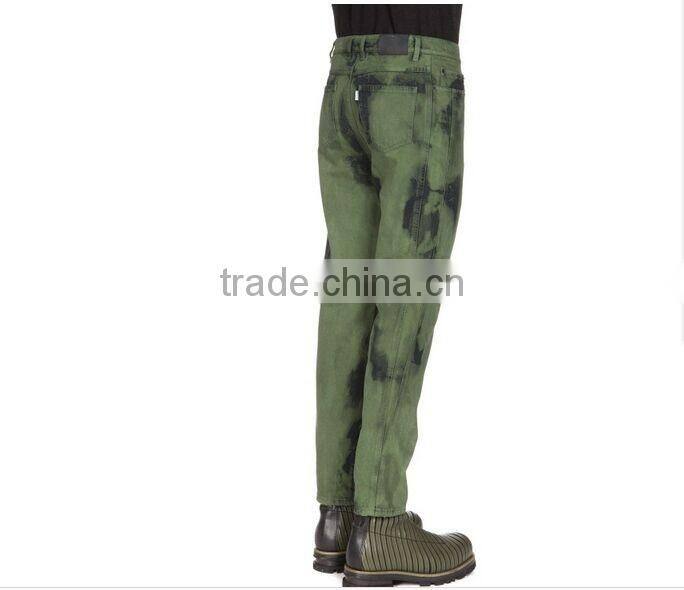 Biker Jeans Fashion Denim trousers(LOTK036)