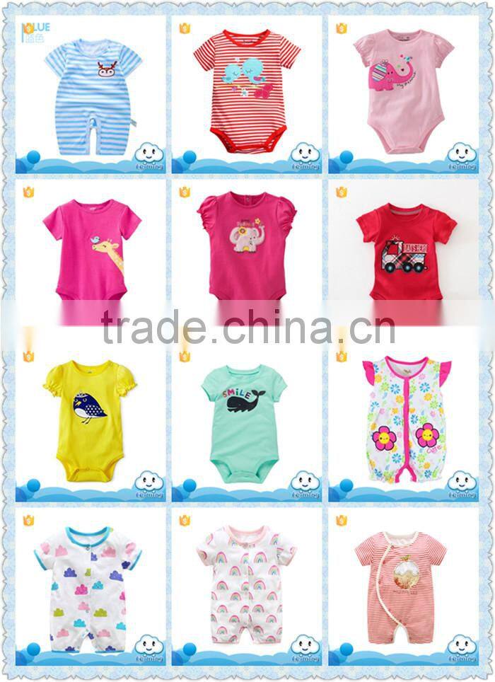 SR-322B In Stock Cheap Price 100% Cotton Baby Clothes Newborn Kids Sleeping Clothing Baby Romper