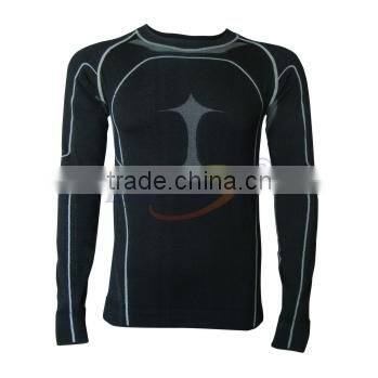 GYM mens seamless T-shirts wicking moisture