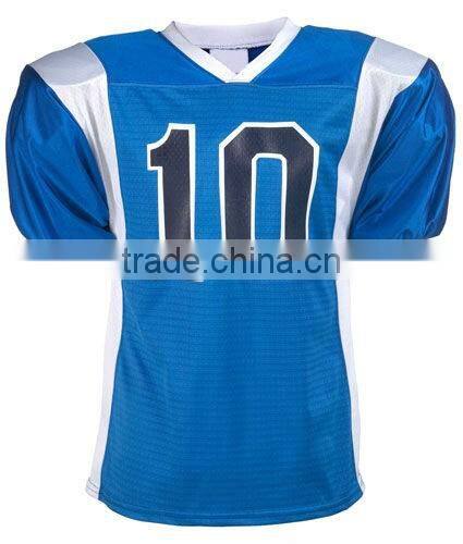 Customize 1327 Striped Steelmesh Football Jersey - Adult Mens