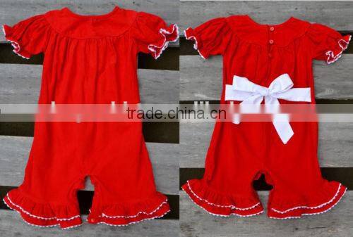 baby one-pieces wholesale infant girl Jumper Shorts Pink Navy Chevron Polkadot Dress toddler chevron cotton romper