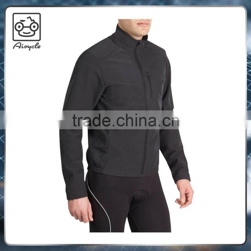 New arrive long sleeve fleece man cycling jersey-full zip