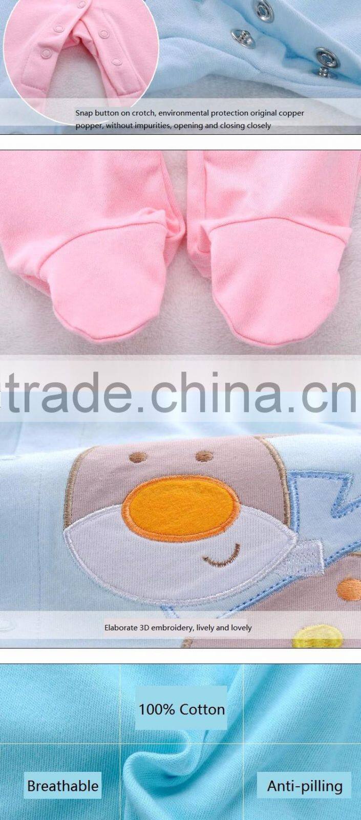 sleeve babysuits/plain romper/newborn romper