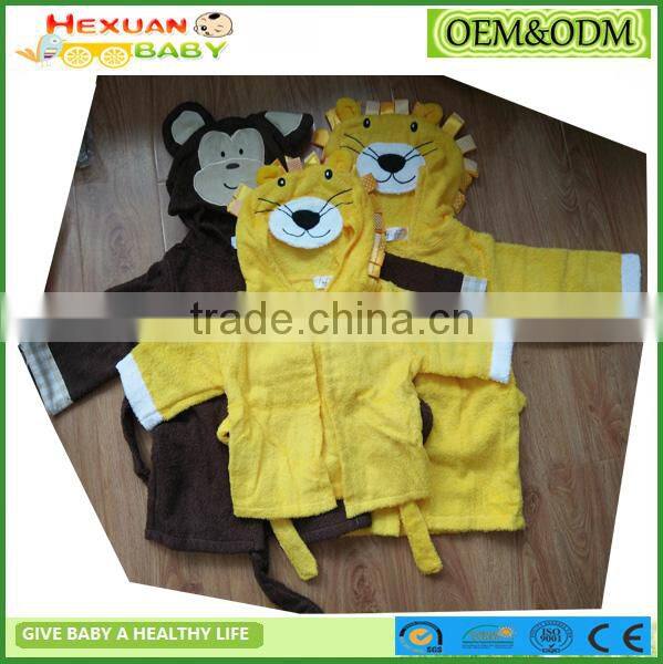 20 designs Hooded Animal Modeling Baby Bathrobe Cartoon Baby Towel Character Kids Bath Robe Infant Beach Towels