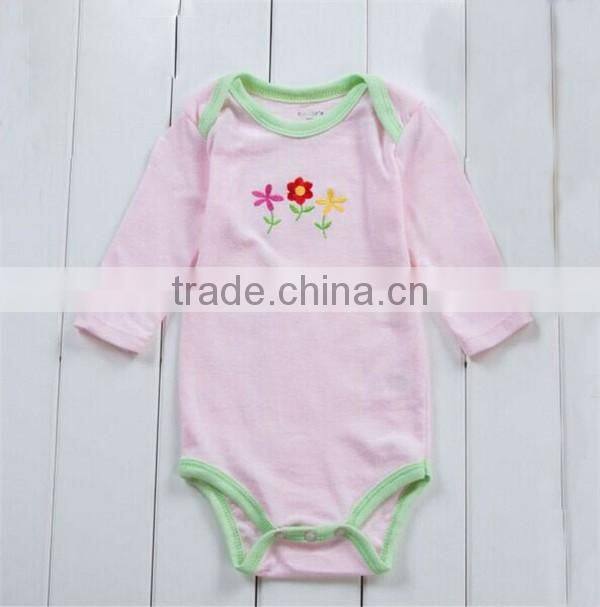 wholesale 5 pcs long sleeve romper set, baby girl's bodysuit gift set