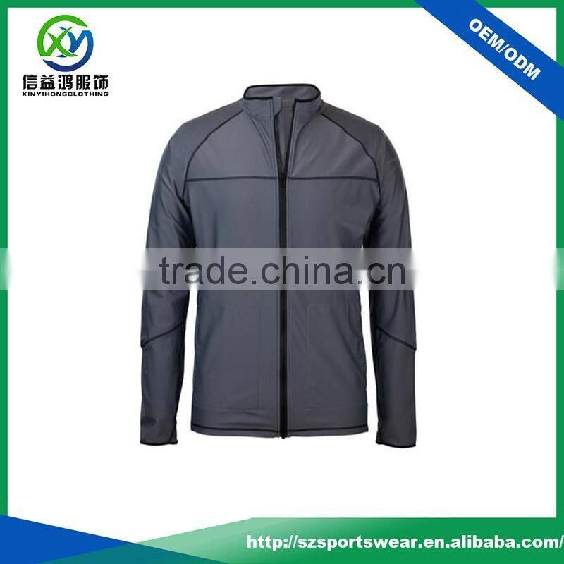 High quality sun protective clothing dry fit lightweight fishing jacket for men