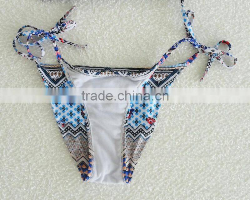 Tight sexy swimsuit piece swimsuit Floral Bikini swimsuit split