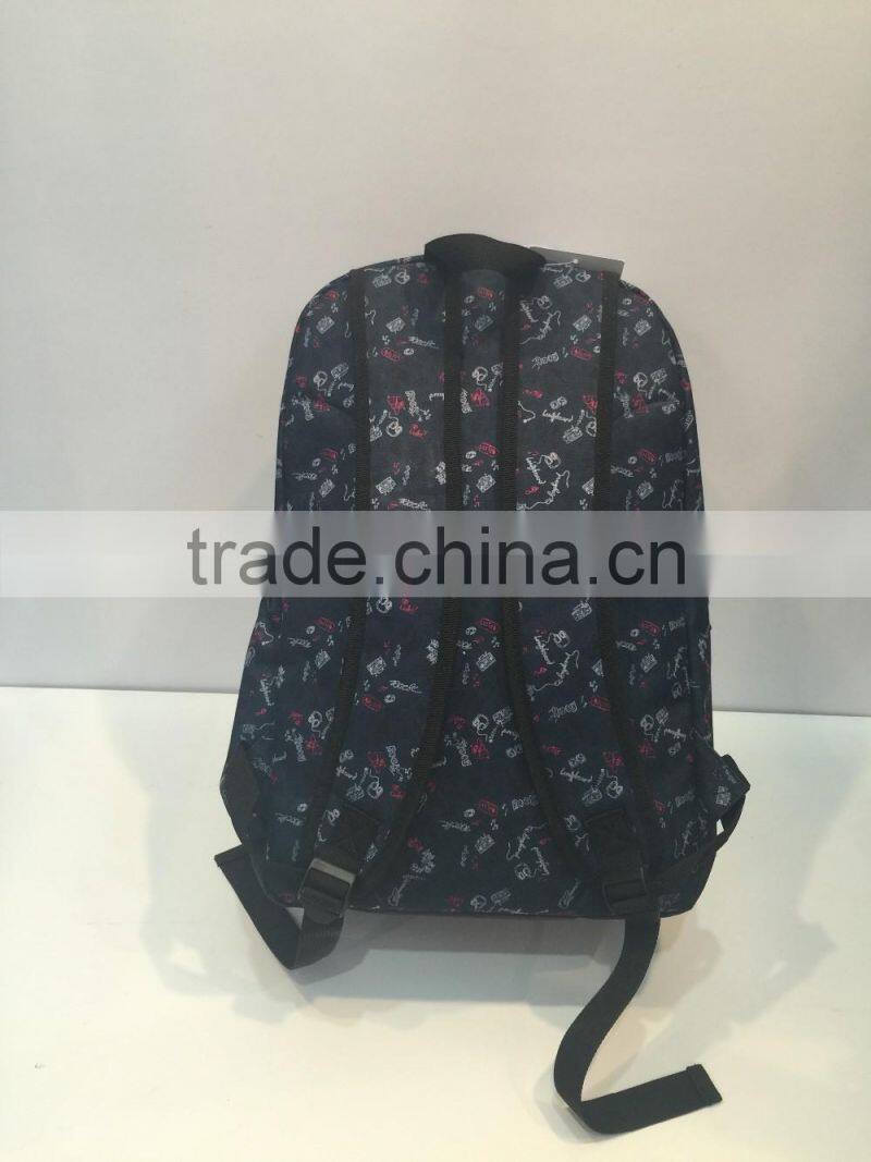 2017 hot sales wholesales custom fancy cheap adult school bag