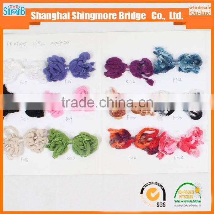 2016 chinese popular colourful polyester fdy yarn with 50g ball for knitting by hand