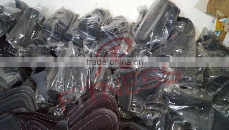 Motorcycle Accessory Motorbike Saddle Bag PU Leather For Halley Bike by RC Fitness Wear